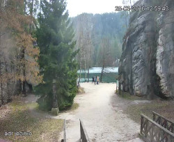 Vstup do skal, Pískovna