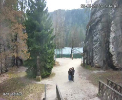 Vstup do skal, Pískovna