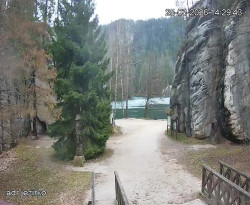 Vstup do skal, Pískovna