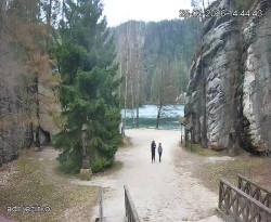 Vstup do skal, Pískovna