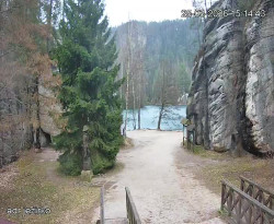 Vstup do skal, Pískovna