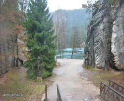 Vstup do skal, Pískovna