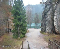 Vstup do skal, Pískovna