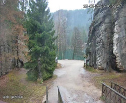 Vstup do skal, Pískovna