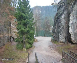 Vstup do skal, Pískovna