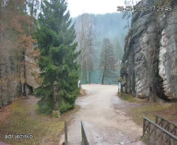 Vstup do skal, Pískovna