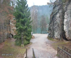 Vstup do skal, Pískovna