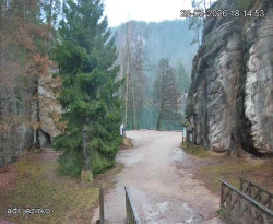 Vstup do skal, Pískovna