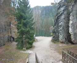 Vstup do skal, Pískovna