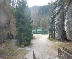 Vstup do skal, Pískovna