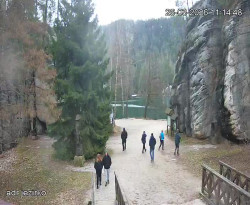 Vstup do skal, Pískovna