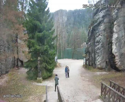 Vstup do skal, Pískovna