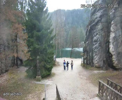 Vstup do skal, Pískovna