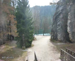 Vstup do skal, Pískovna