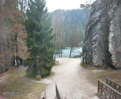 Vstup do skal, Pískovna