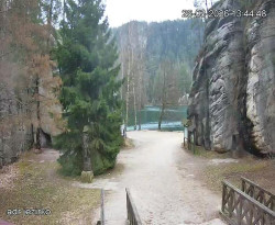 Vstup do skal, Pískovna