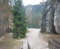 Vstup do skal, Pískovna