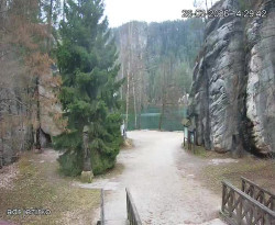 Vstup do skal, Pískovna