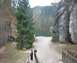 Vstup do skal, Pískovna