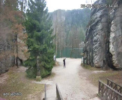 Vstup do skal, Pískovna