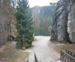 Vstup do skal, Pískovna