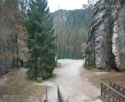 Vstup do skal, Pískovna