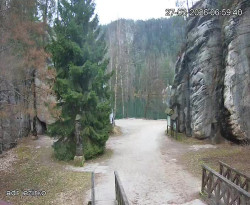 Vstup do skal, Pískovna