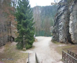 Vstup do skal, Pískovna