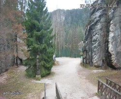 Vstup do skal, Pískovna