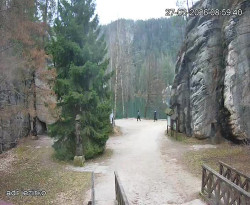 Vstup do skal, Pískovna