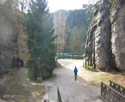 Vstup do skal, Pískovna