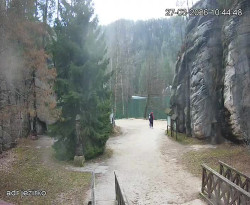 Vstup do skal, Pískovna