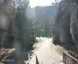 Vstup do skal, Pískovna