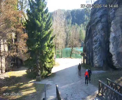 Vstup do skal, Pískovna