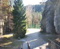 Vstup do skal, Pískovna