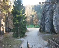 Vstup do skal, Pískovna