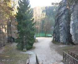 Vstup do skal, Pískovna