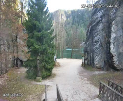 Vstup do skal, Pískovna