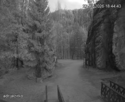 Vstup do skal, Pískovna