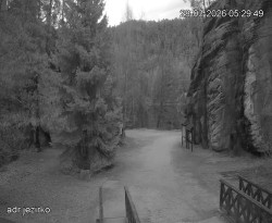 Vstup do skal, Pískovna