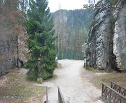 Vstup do skal, Pískovna