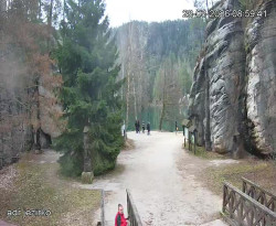 Vstup do skal, Pískovna