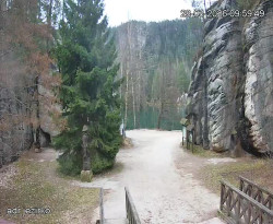 Vstup do skal, Pískovna