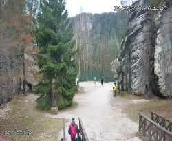 Vstup do skal, Pískovna