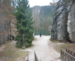 Vstup do skal, Pískovna