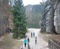 Vstup do skal, Pískovna