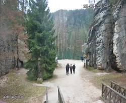 Vstup do skal, Pískovna