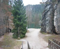 Vstup do skal, Pískovna