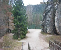 Vstup do skal, Pískovna