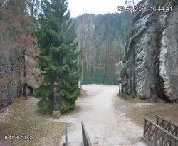 Vstup do skal, Pískovna